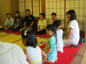 和室にてお茶会体験